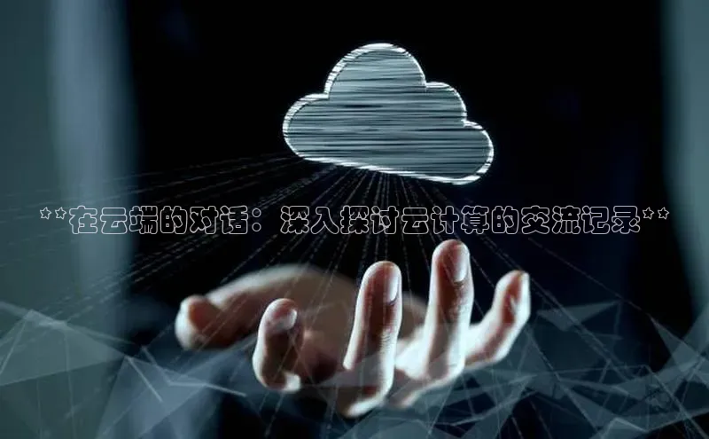 杏鑫注册登录地址华扬联众**在云端的对话：深入探讨云计算的交流记录**