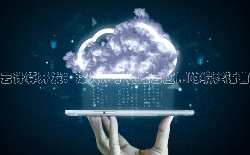 杏鑫平台开户58同城云计算开发：深入用于构建云应用的编程语言