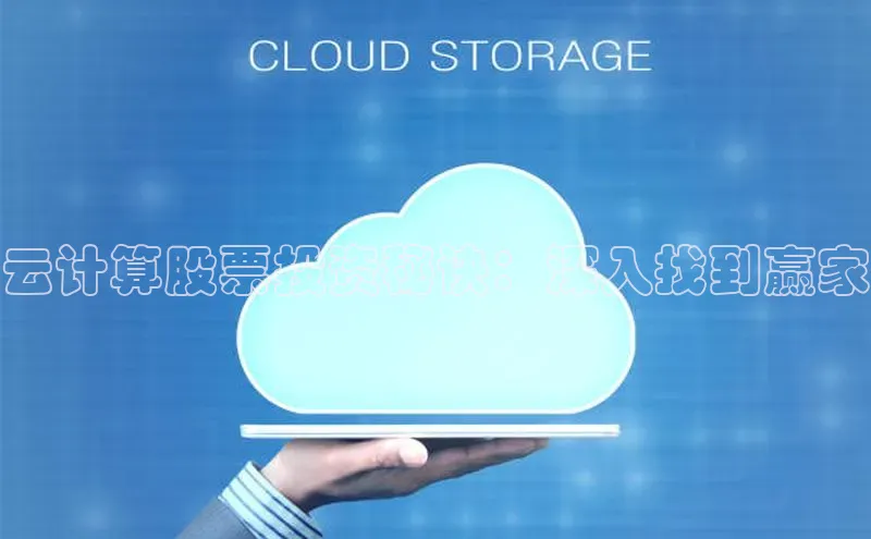 杏鑫注册平台官方网站ARGA公司云计算股票投资秘诀：深入找到赢家