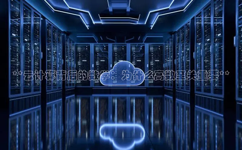 杏鑫平台线路测速字节跳动**云计算背后的数学：为什么高数至关重要**