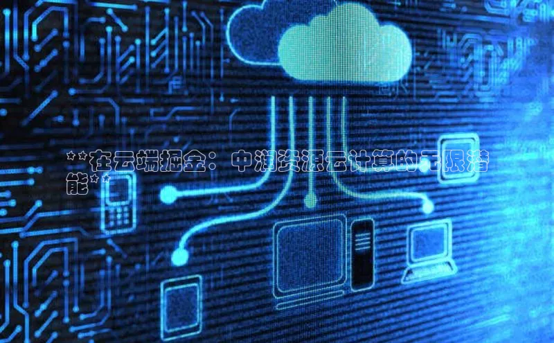 杏鑫注册地址汉得信息**在云端掘金：中润资源云计算的无限潜
能**