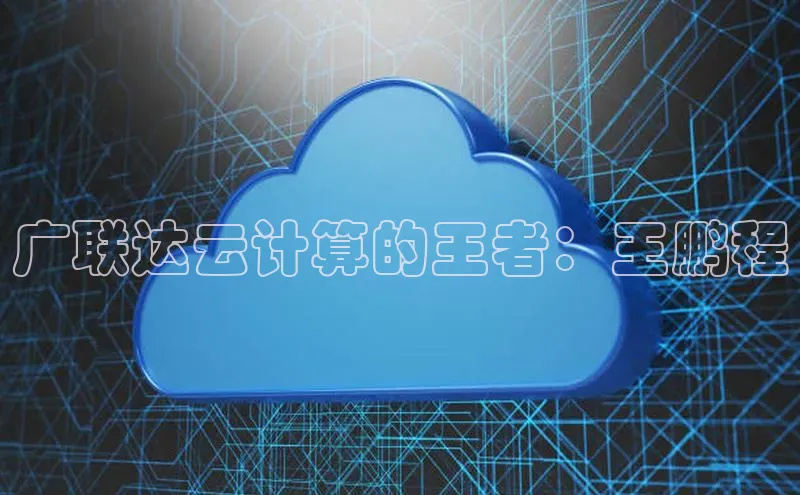 杏鑫平台开户宇信科技广联达云计算的王者：王鹏程