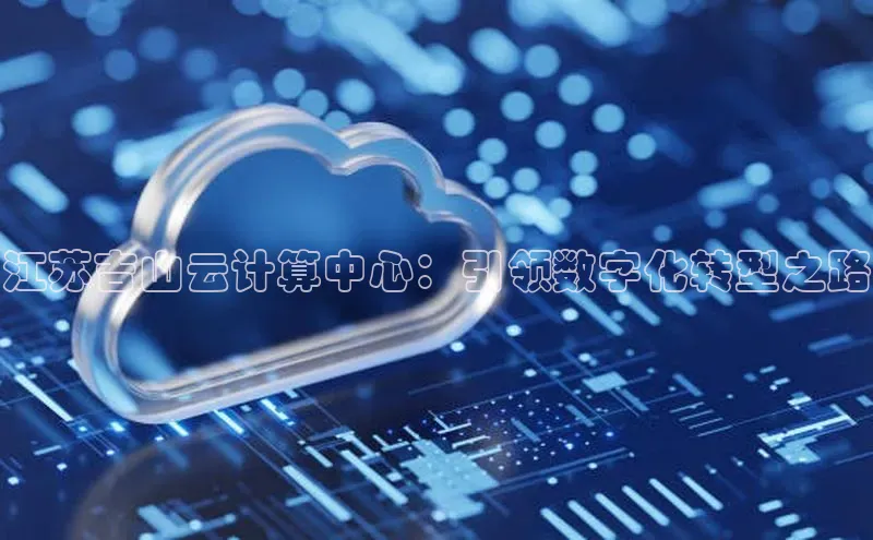 杏鑫彩票官网登录百度学术江苏吉山云计算中心：引领数字化转型之路